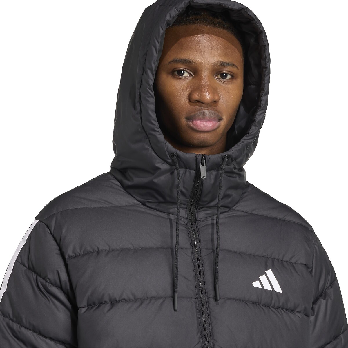 Giacca Essentials a 3 strisce CLIMAWARM nero , ADIDAS SPORTSWEAR