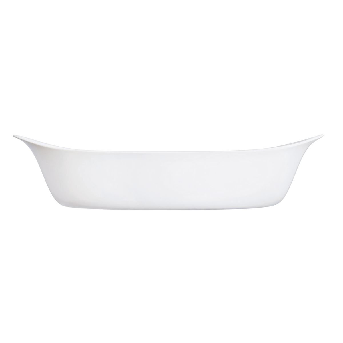 Plat à four ovale 38cm -SMART CUISINE CARINE blanc, LUMINARC