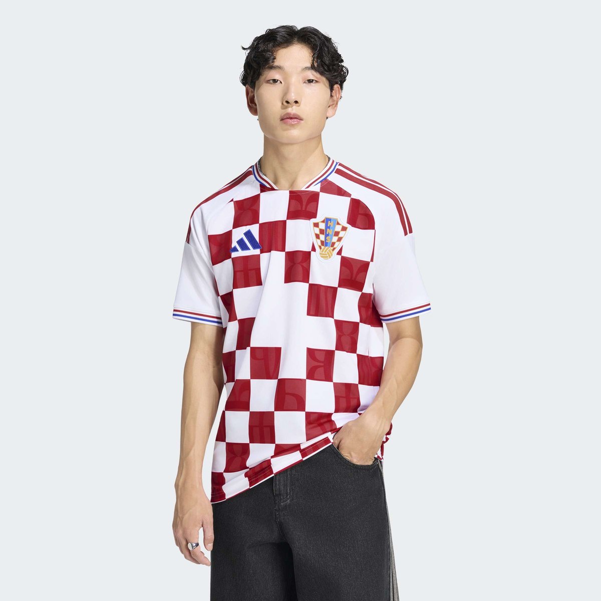 Maillot Domicile Croatie 26 white, adidas Performance