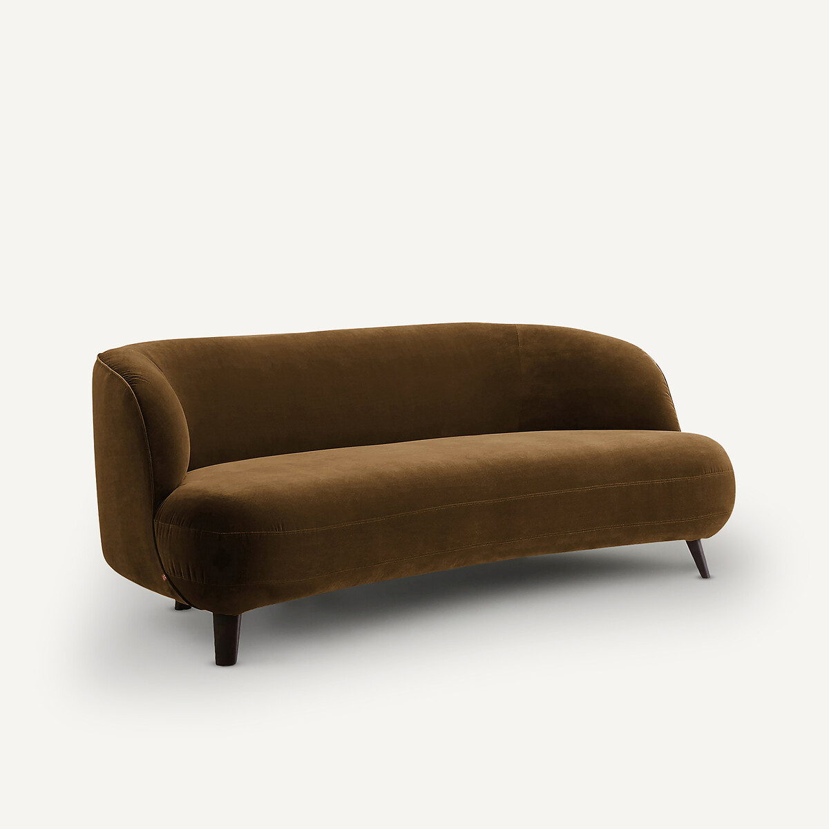 3-Sitzer-Sofa, Samt, Rosebury, Design Emmanuel Gallina bronzefarben , AM.PM X EMMANUEL GALLINA