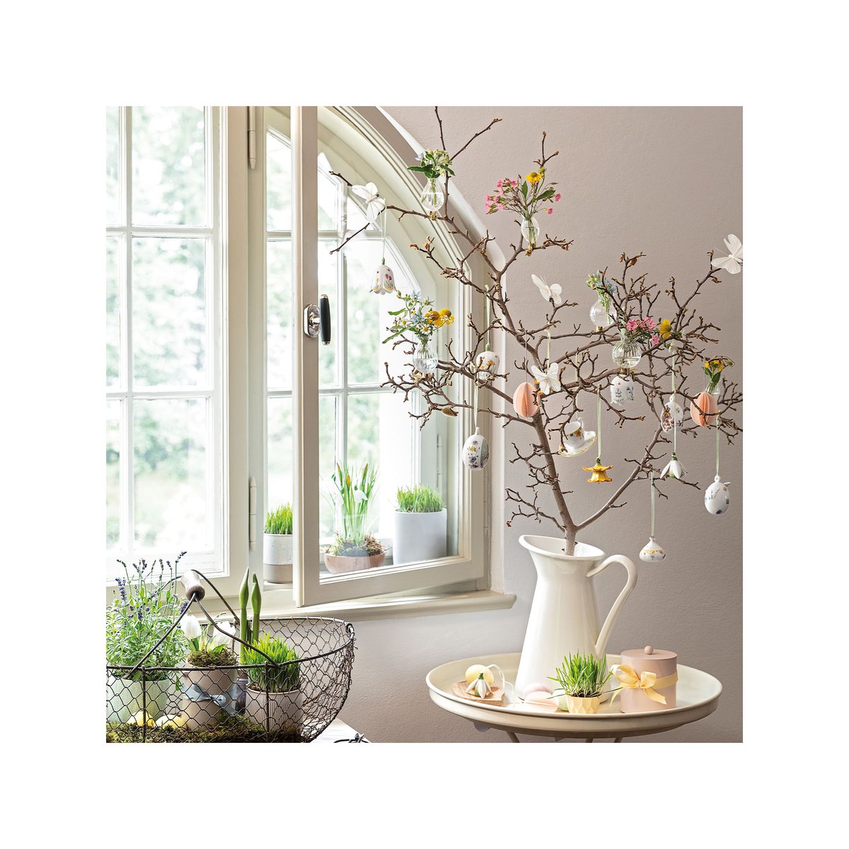 Ornement Tulipe NEW FLOWER BELLS blanc, VILLEROY & BOCH