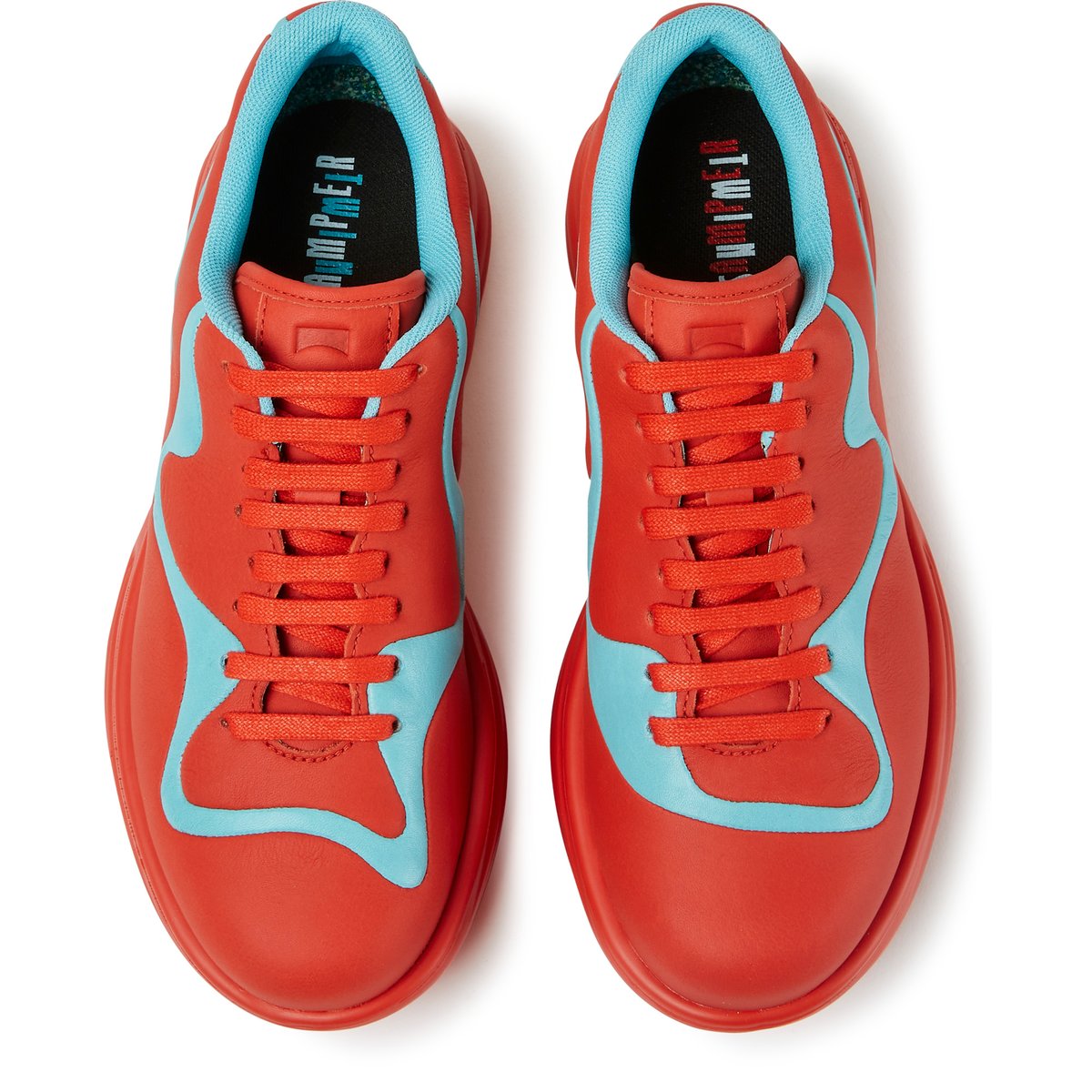 Baskets Cuir Tws rouge, CAMPER