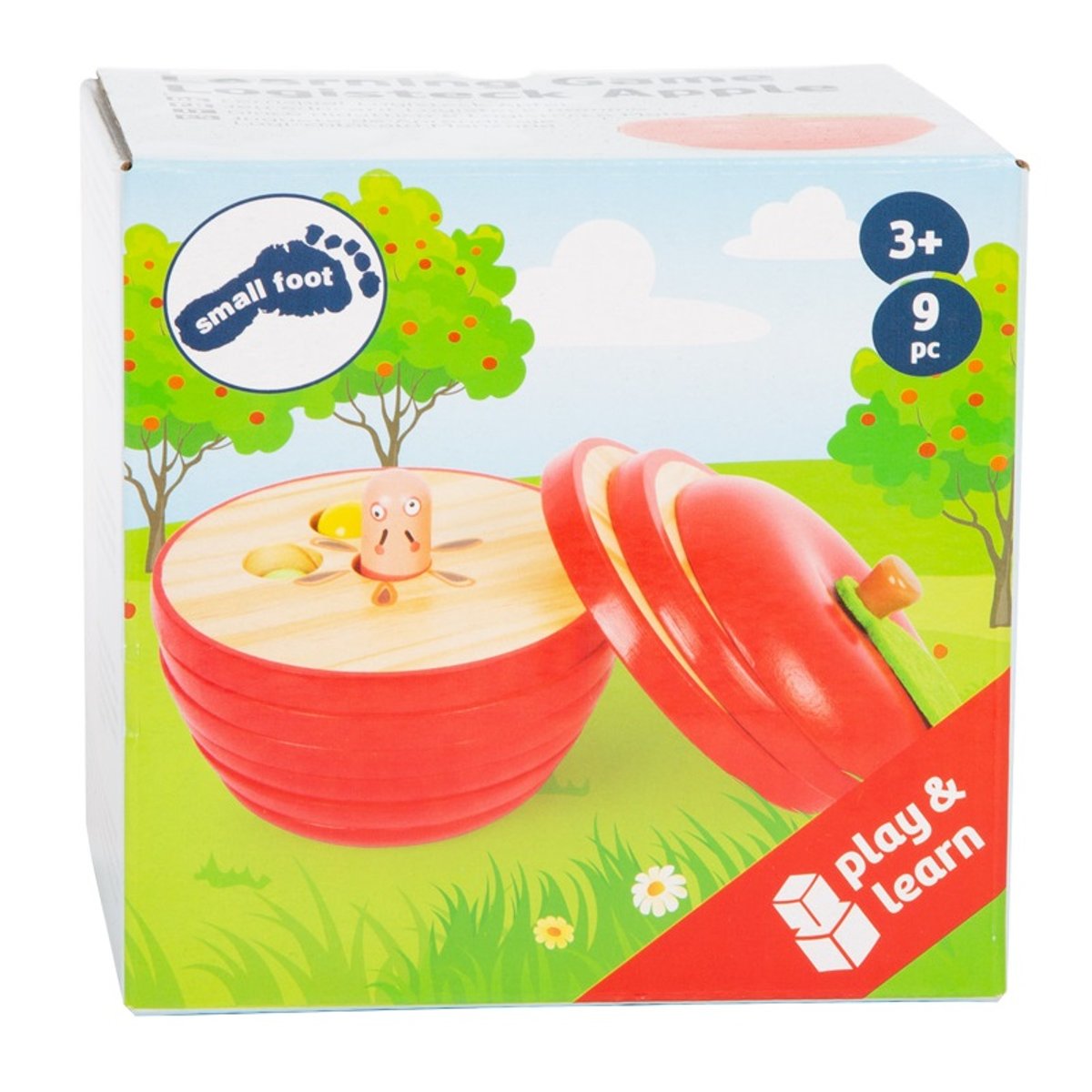 Jeu éducatif Logisteck Pomme rouge, SMALL FOOT COMPANY