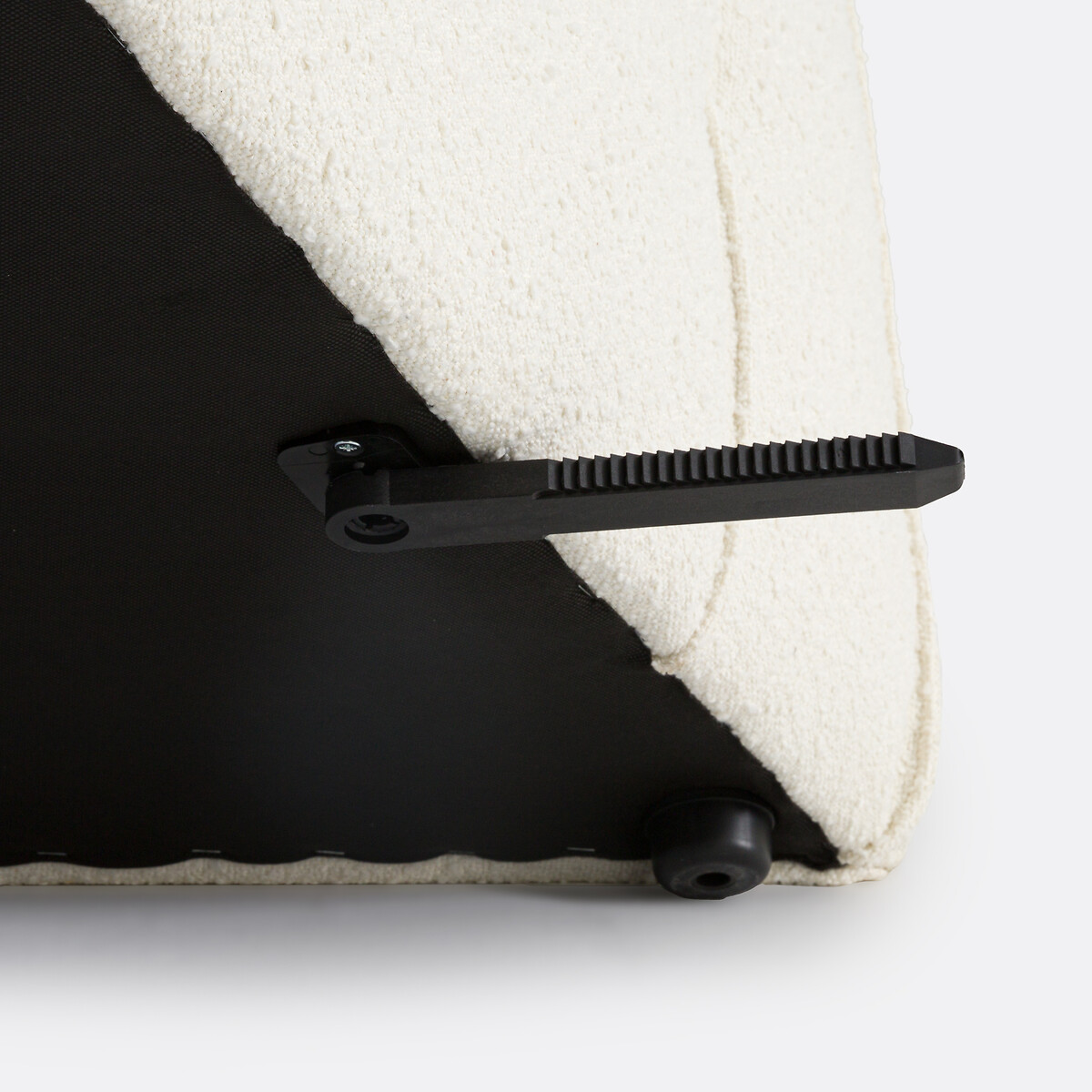 Elément d'angle ouvert pour canapé modulable, en bouclette, SEVEN ecru, LA REDOUTE INTERIEURS