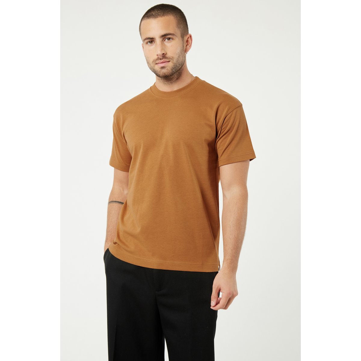 Tee shirt No Compromise PIGALLE tabac, RIVEDROITE