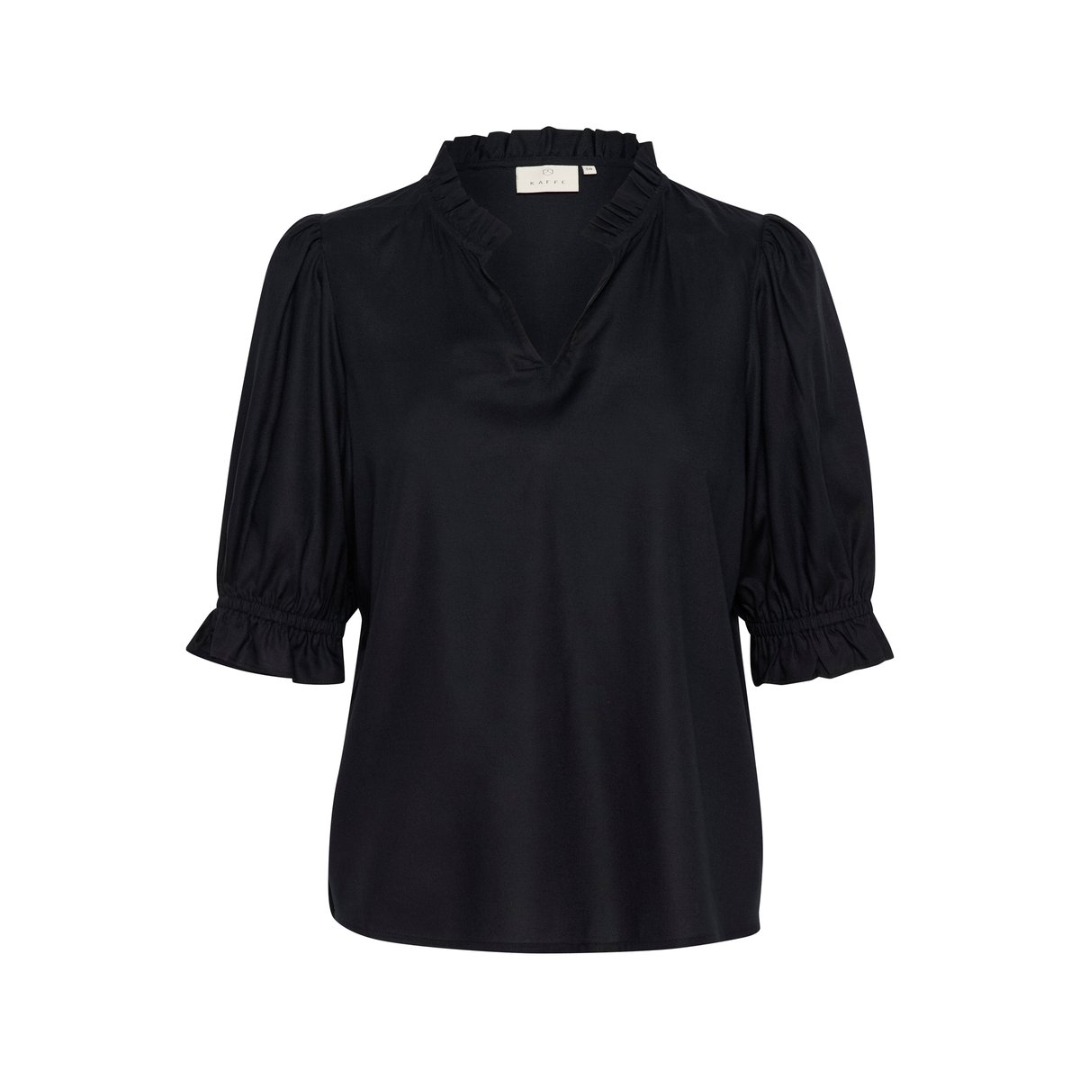 Blouse à manches courtes noir black, KAFFE