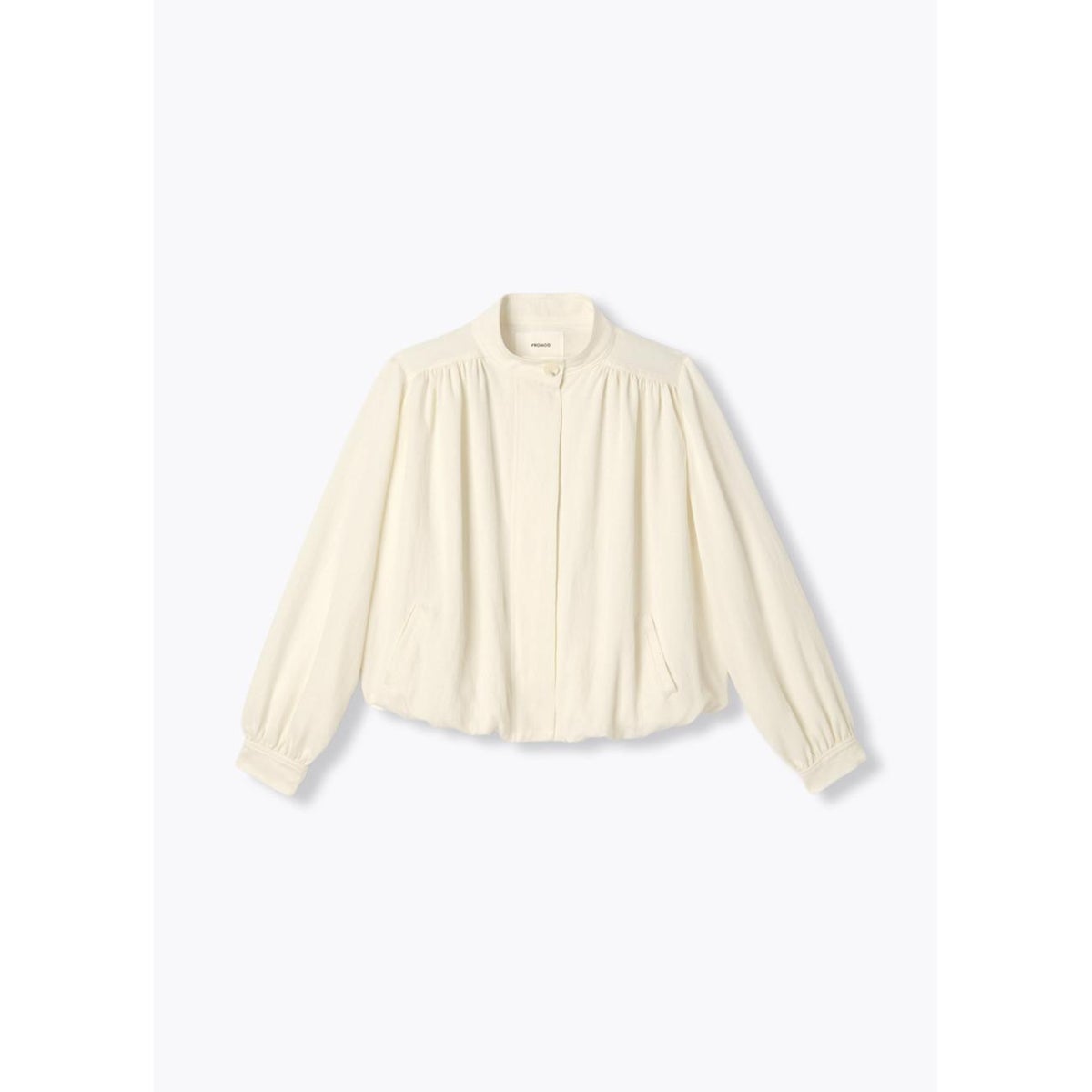 Blouson à col montant ecru, PROMOD
