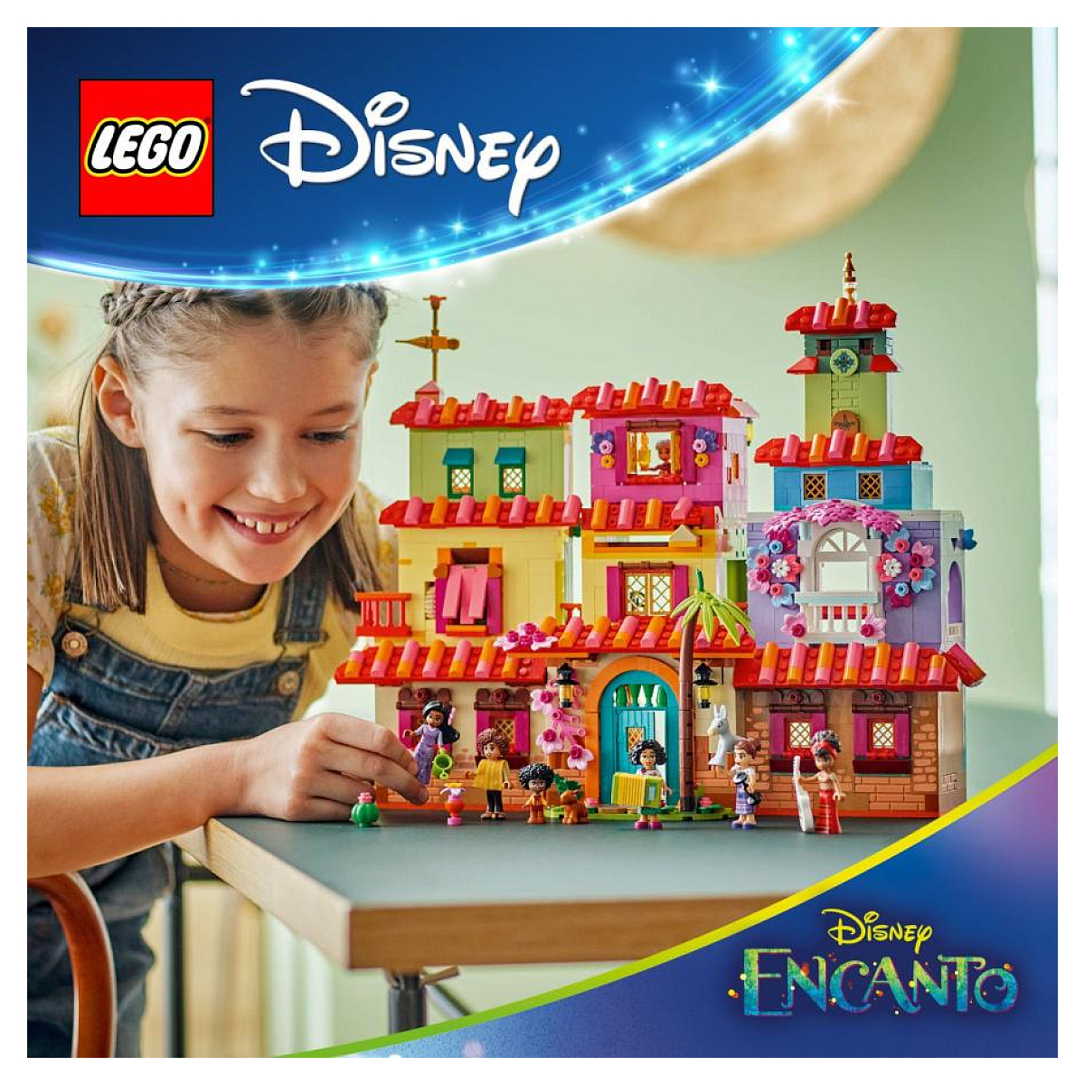 LEGO Disney - Maison Magique des Madrigal (43245) - Aventures d'Encanto couleur unique, LEGO