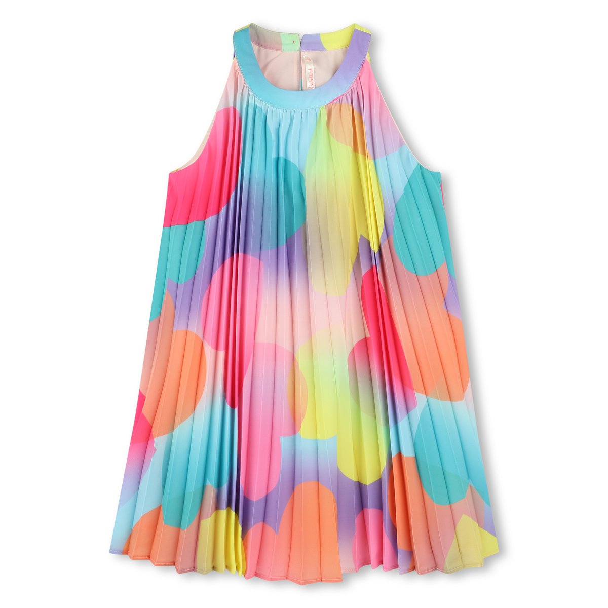Robe plissée imprimée multico, BILLIEBLUSH