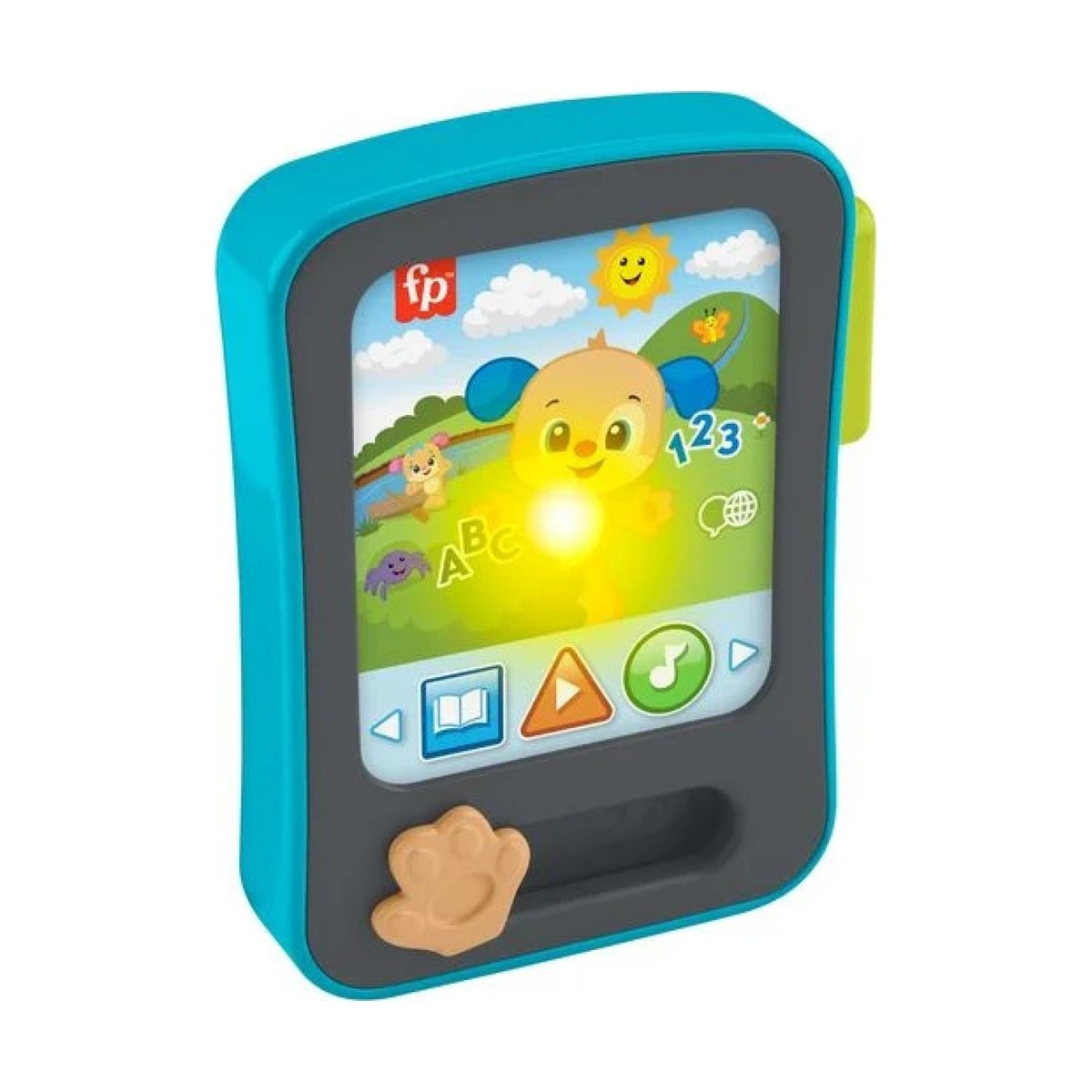 Fisher-Price Jouet d'éveil - Le lecteur d'histoires de Puppy multicolore, MATTEL