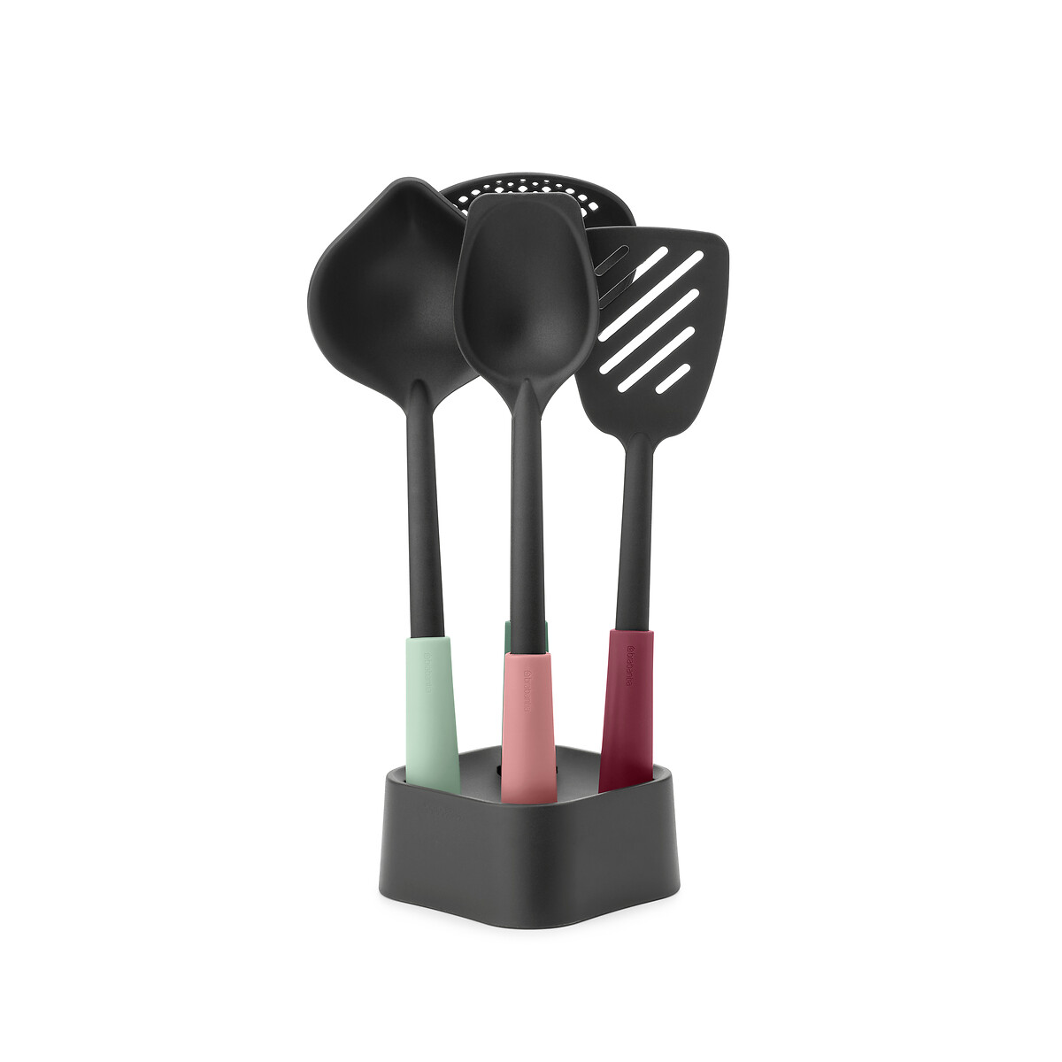 Kitchen Utensils Set plus Stand, TASTY+ multi-coloured, BRABANTIA