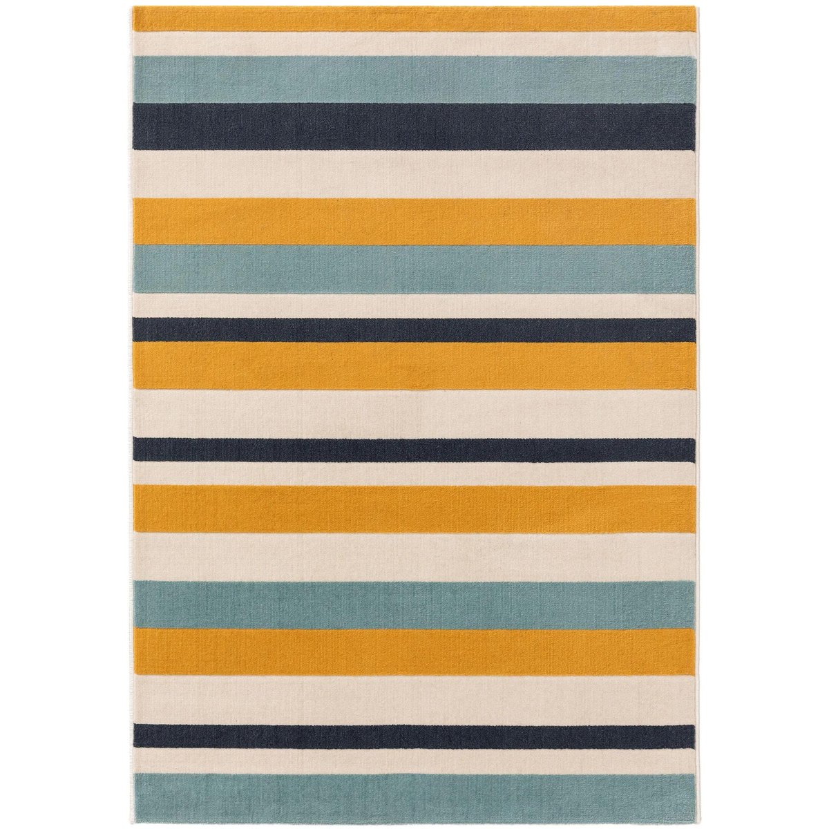 Tapis DESSERT bleu/jaune, BENUTA
