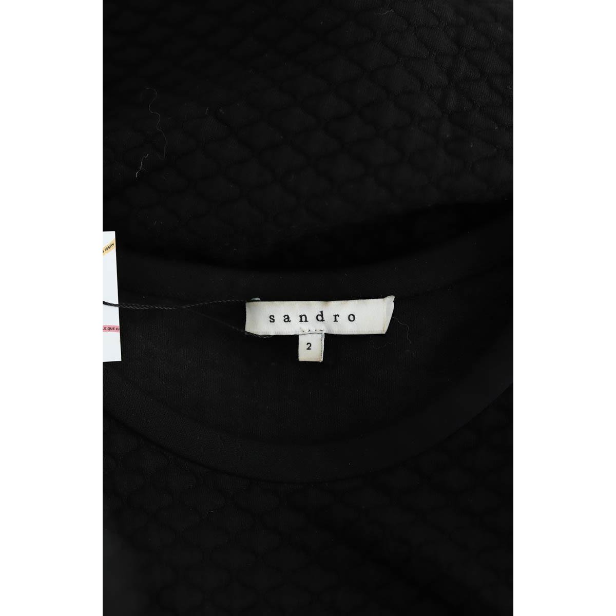 Robe - Bon État noir, SANDRO