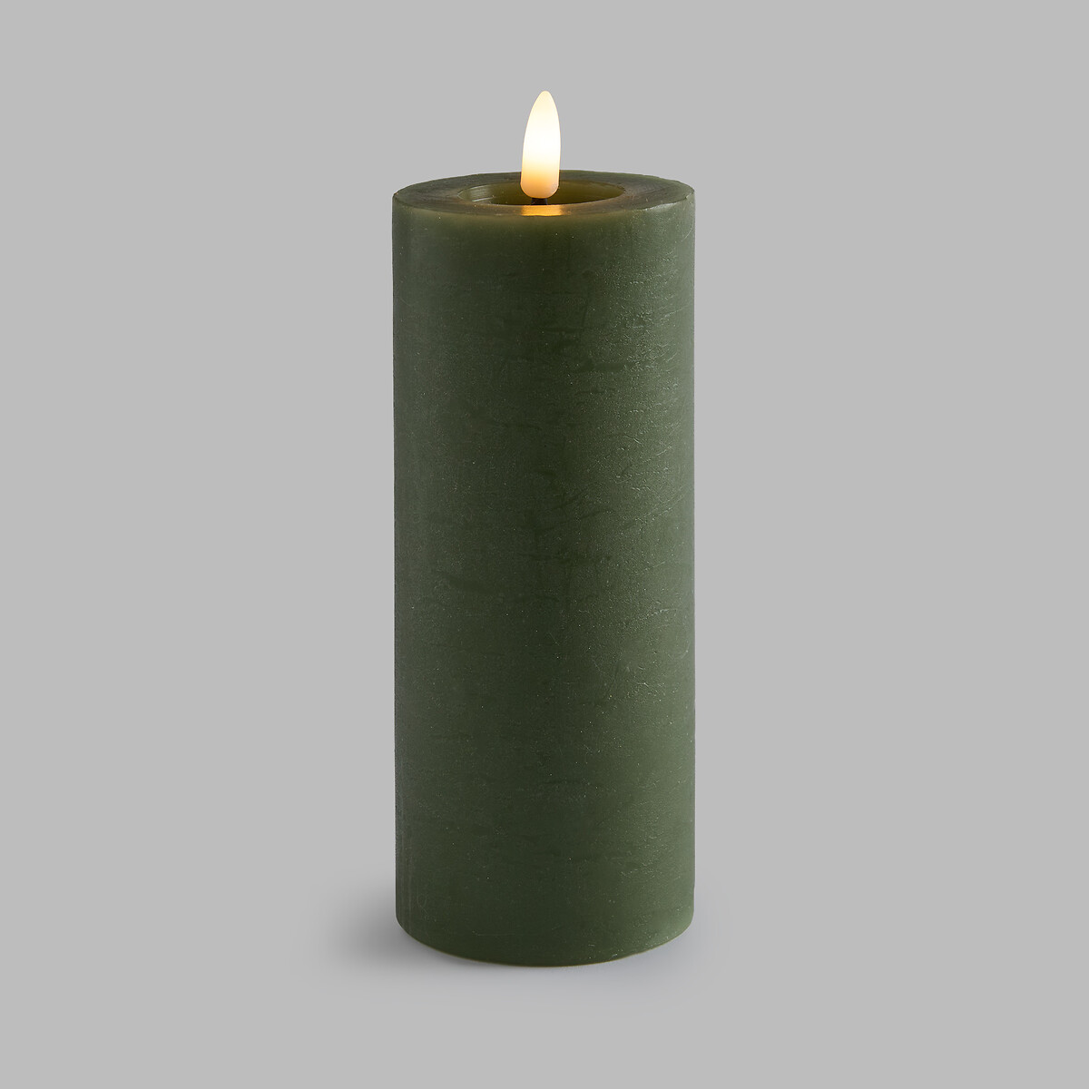 Bougie LED colorée, hauteur 19 cm, CASPAR vert, LA REDOUTE INTERIEURS