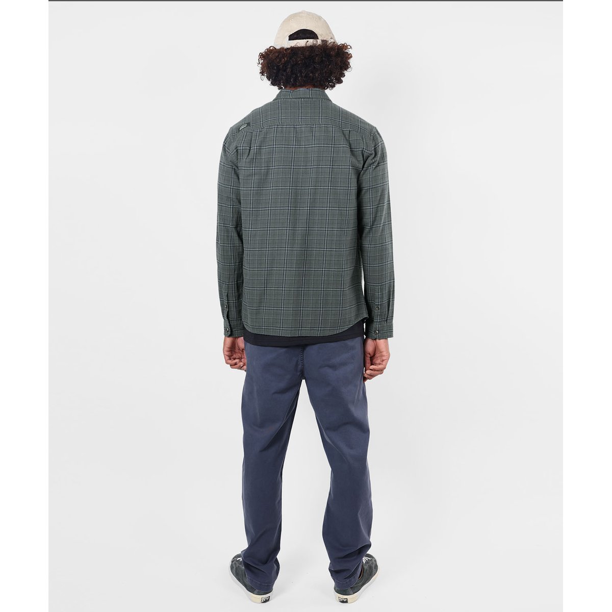 Chemise manches longues CLIFF pewter, OXBOW
