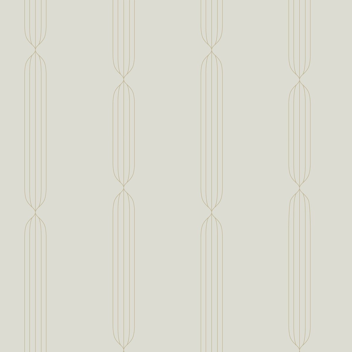 Papier peint Lignes délicates beige, ocre, ART FOR THE HOME