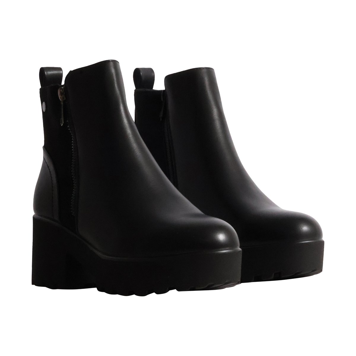 Bottines à Zip noir, ENZA NUCCI