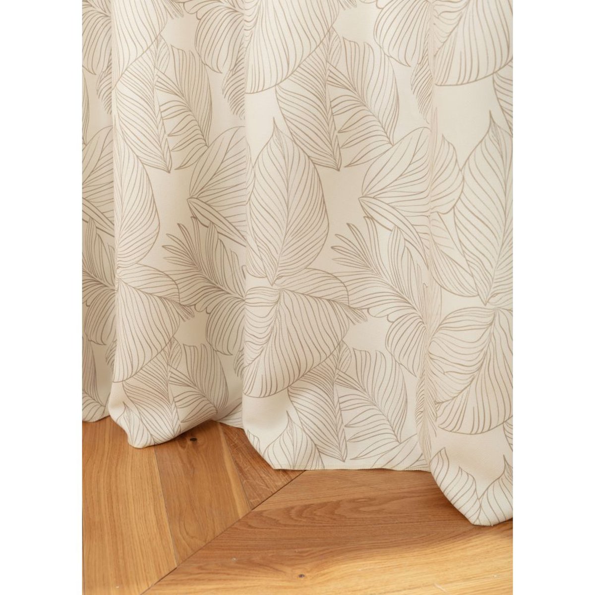 Rideau thermique Oeillets FOLIA beige mc636, MOONDREAM