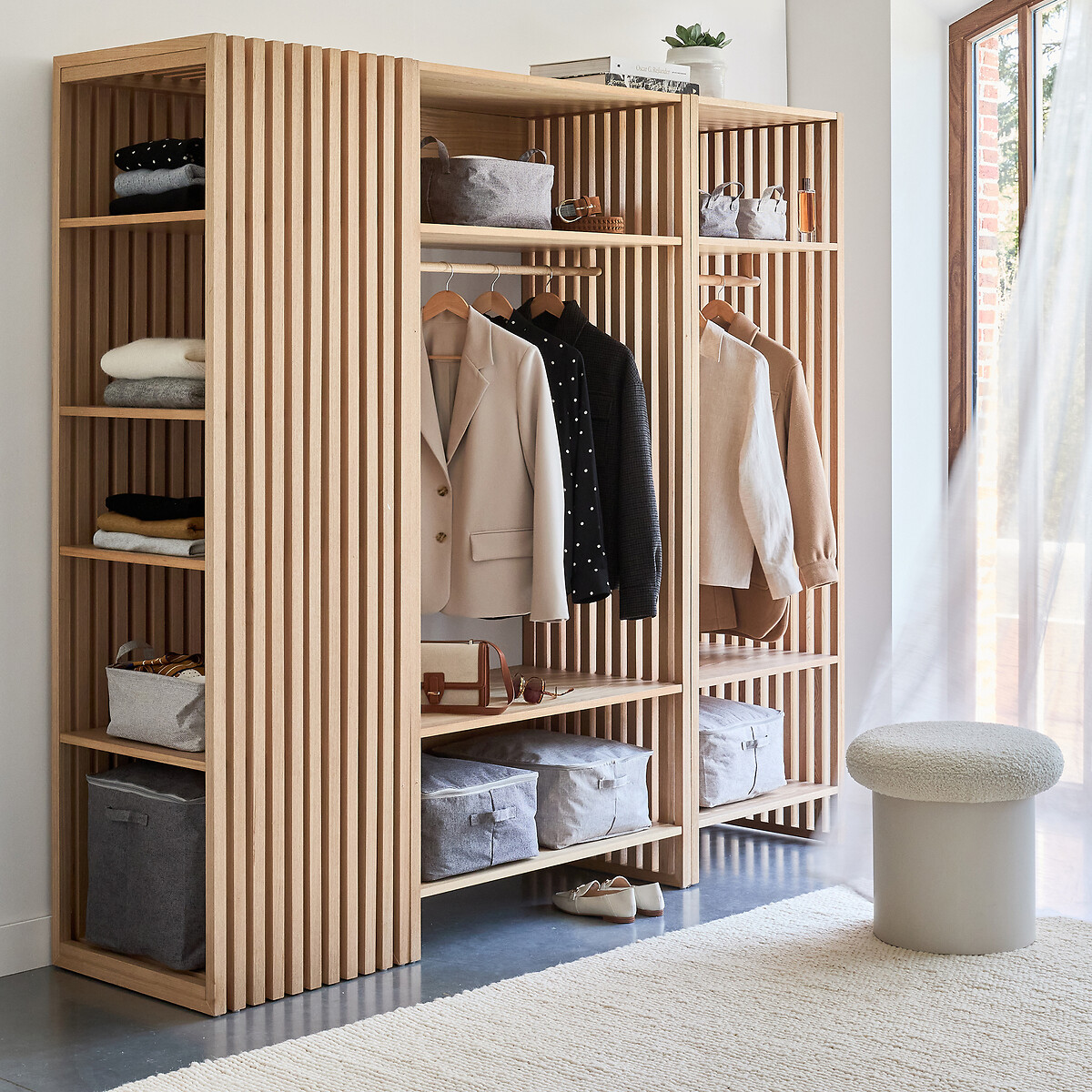 Module de dressing penderie, Theonie naturel, LA REDOUTE INTERIEURS