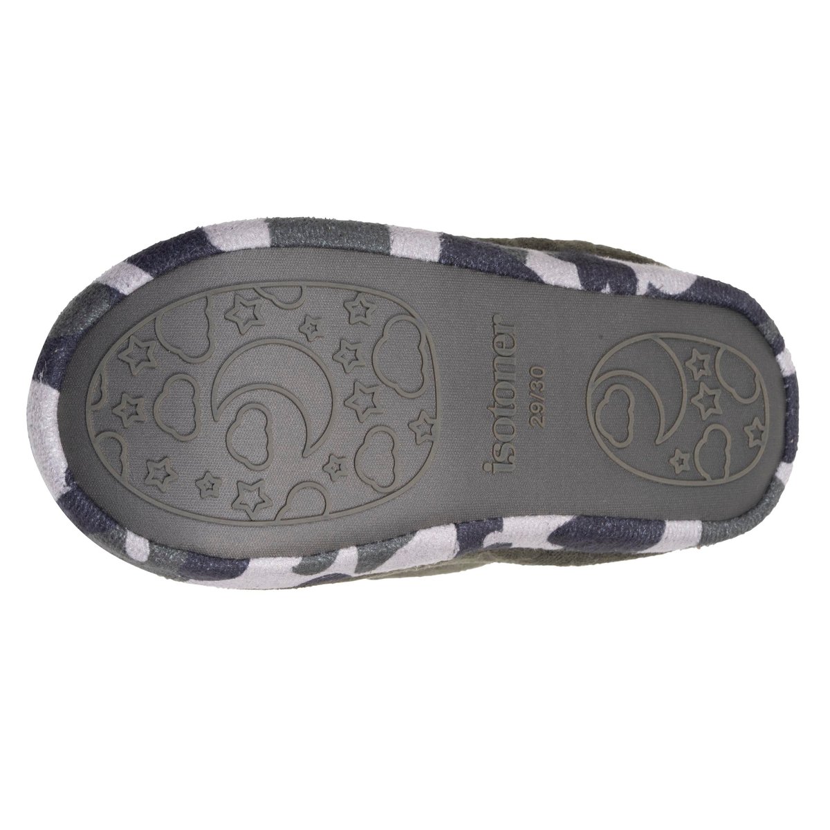 Chaussons Bottillons vert, ISOTONER