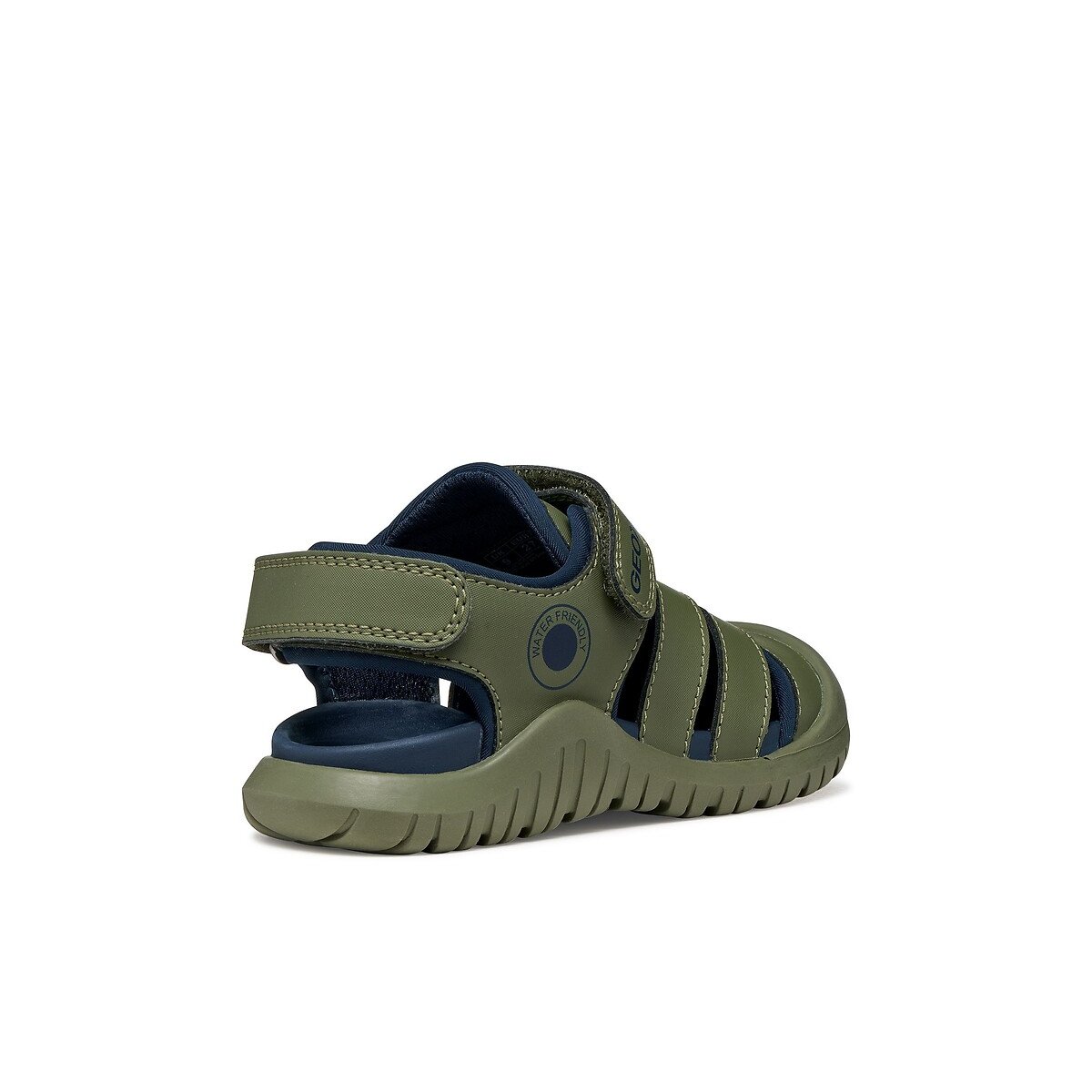 Kids Fusbetto Pro Closed Sandals khaki, GEOX