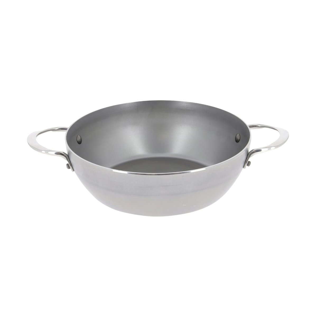 Poêle paysanne à 2 anses ø 28 cm blanc, DE BUYER