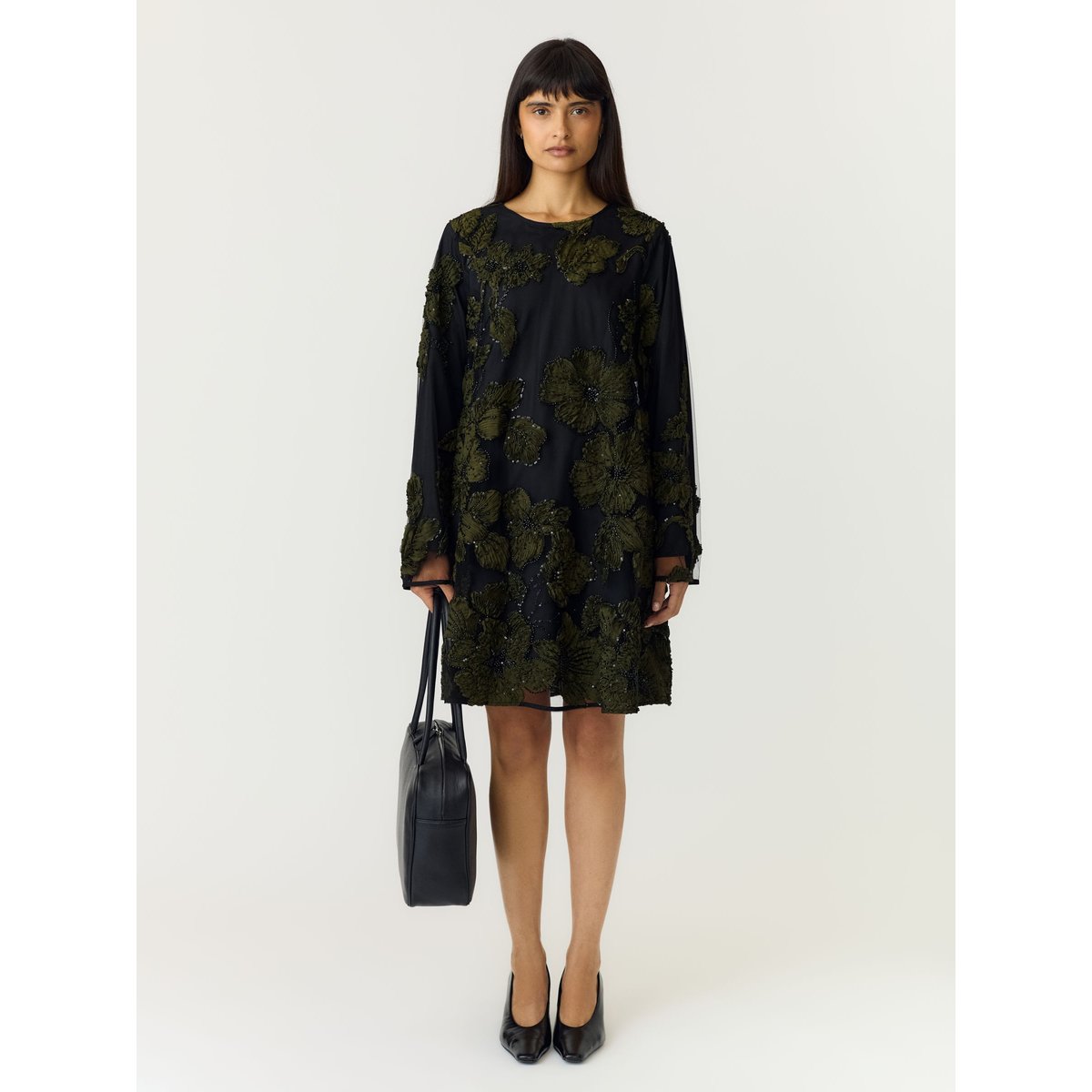 Mini-Robe noir - black1, YAS