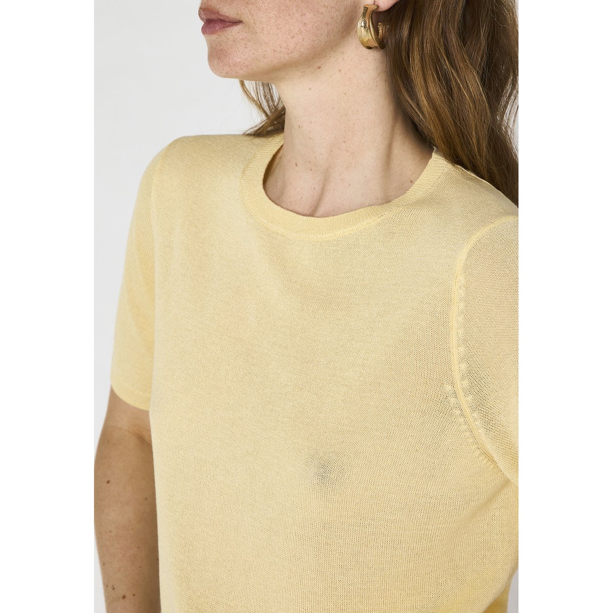 Gilet manches longues PAPRIKA citron, Maison 123