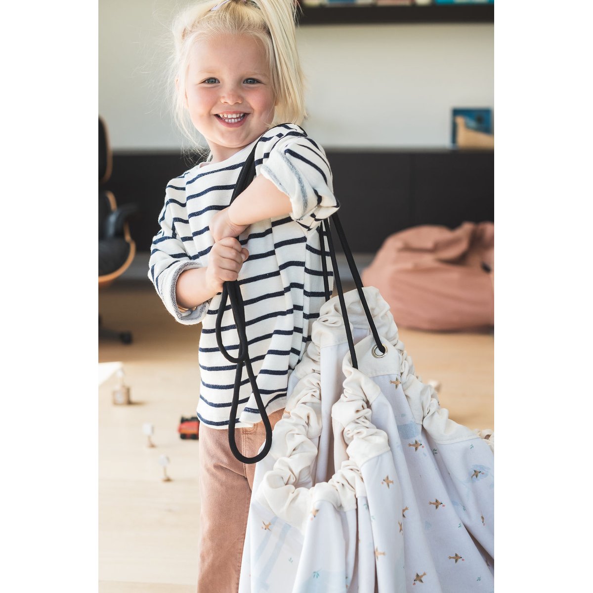 play&go - tapis de jeu & sac à jouets - farm multicolor, PLAY ET GO