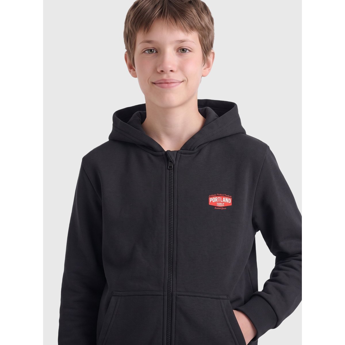 Sweat À Capuche black 1, ONLY & SONS JUNIOR