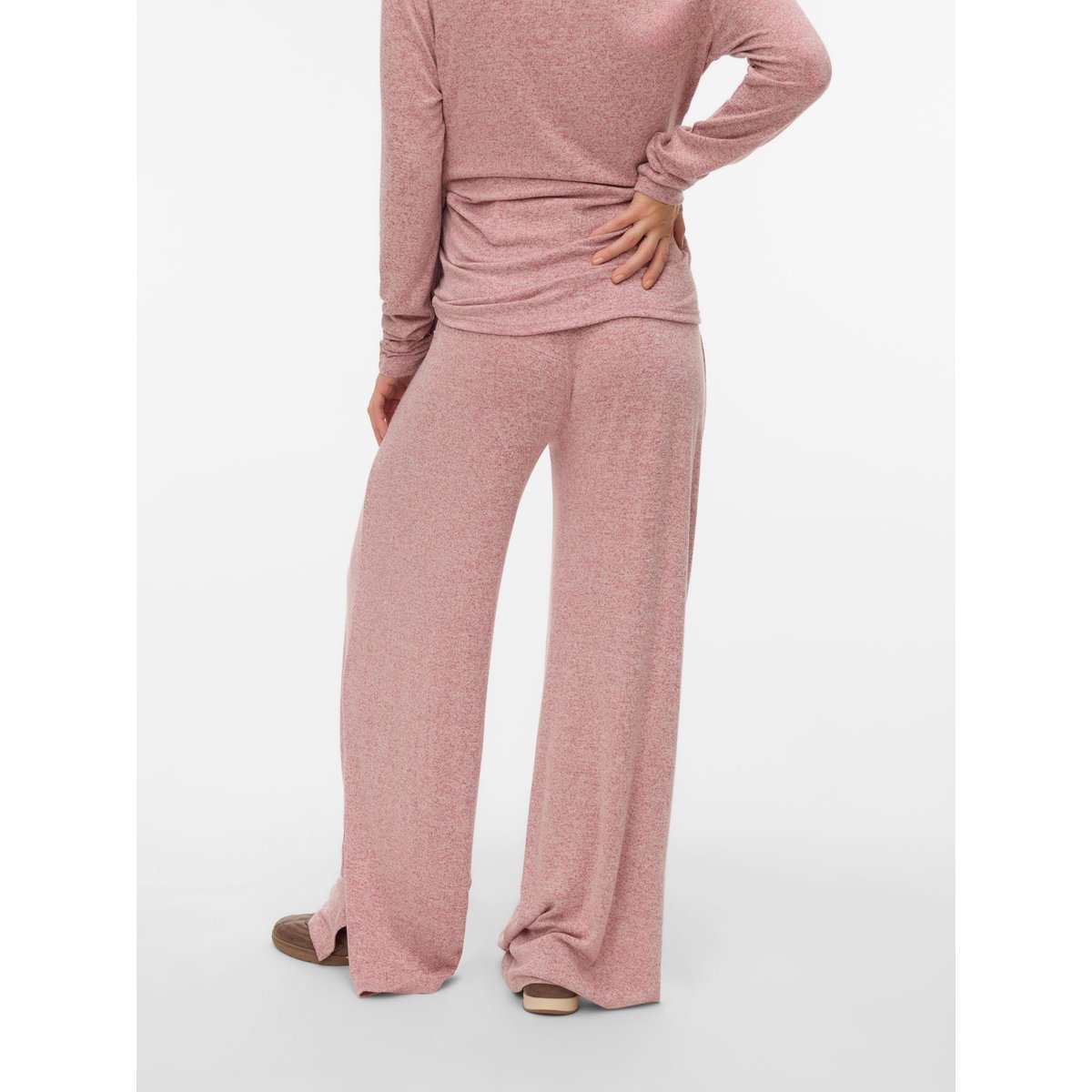 Pantalon À Jambe Large rouge - new maroon, MAMA LICIOUS