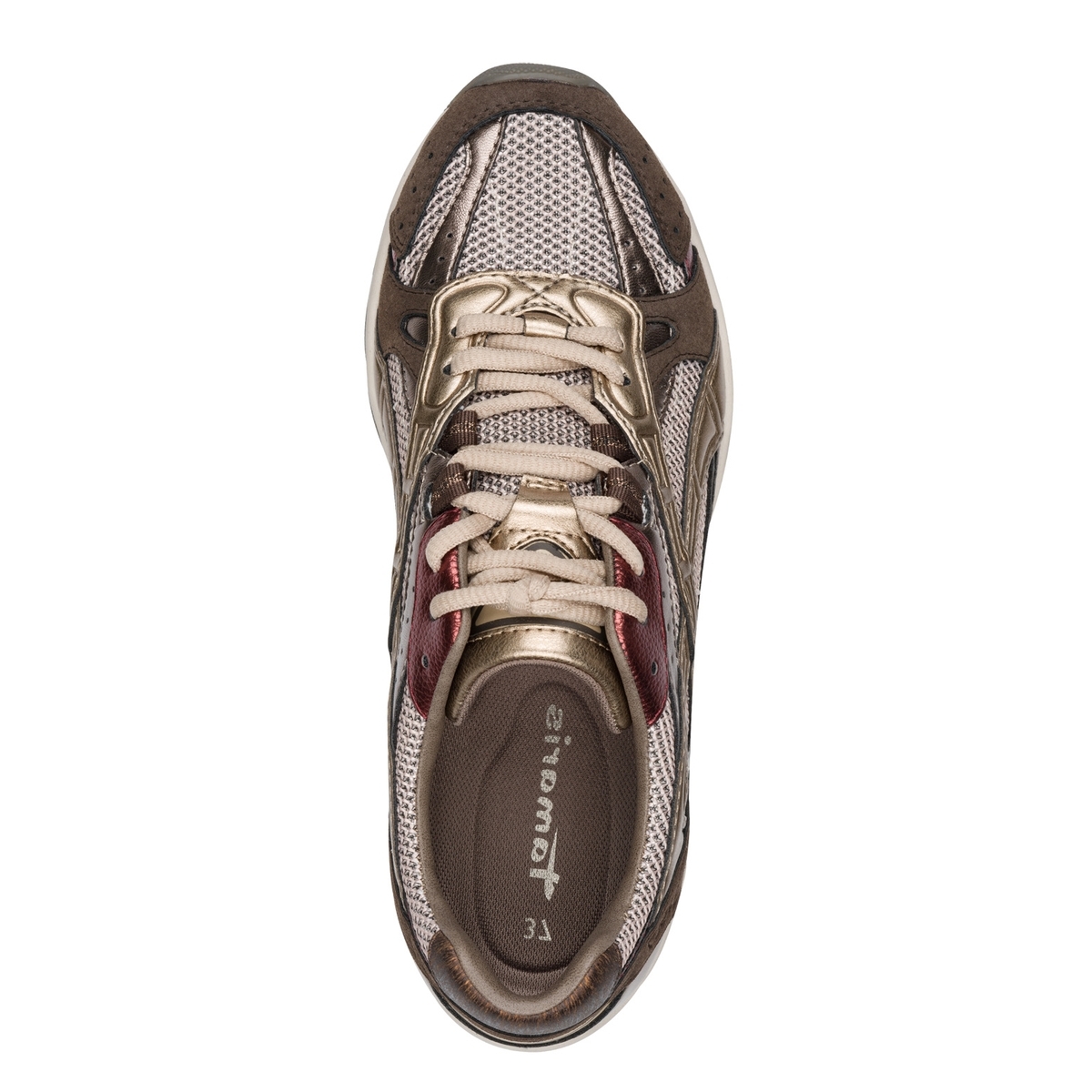 Basket à talon multicolore, TAMARIS