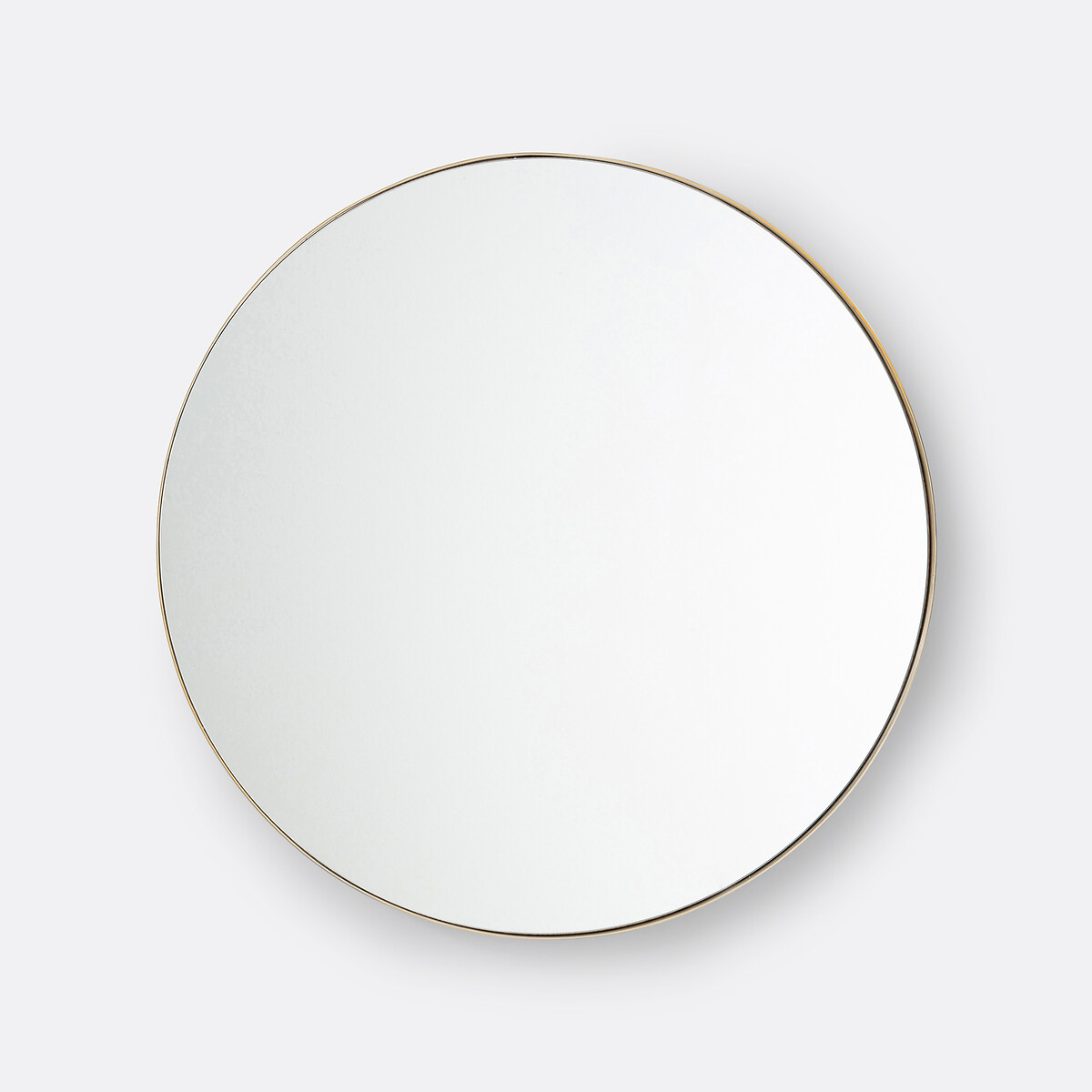 Miroir rond, en métal fer, diamètre 90 cm, IODUS laiton, LA REDOUTE INTERIEURS