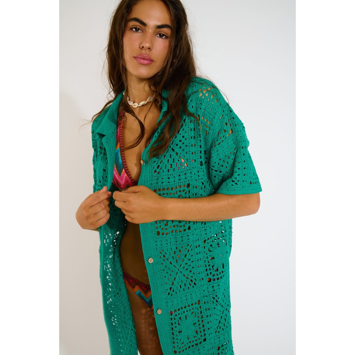 Chemise Kiria - MINORCA vert, BANANA MOON