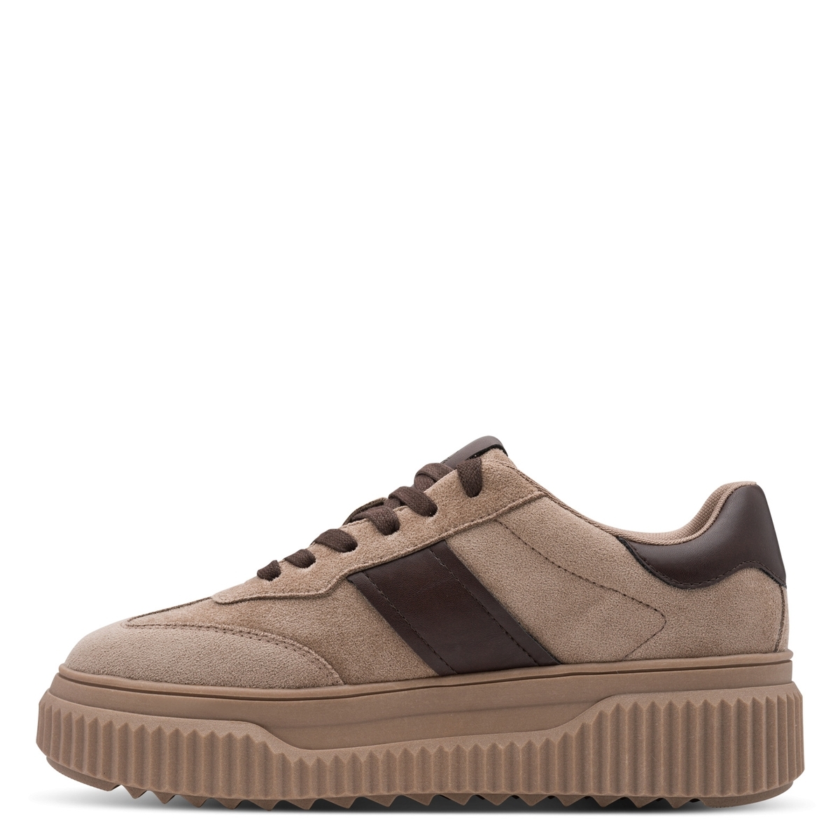 Basket à talon marron taupe, TAMARIS