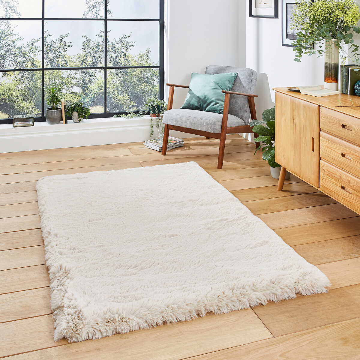 Super Teddy Rug beige, SO'HOME