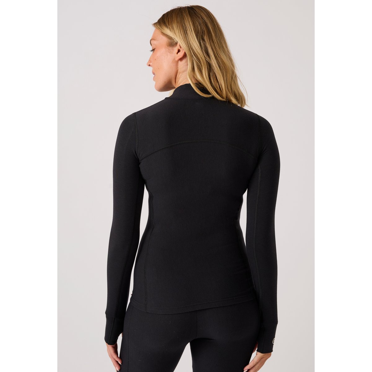 T-shirt zippé Thermolactyl Comfort 4 noir, DAMART SPORT