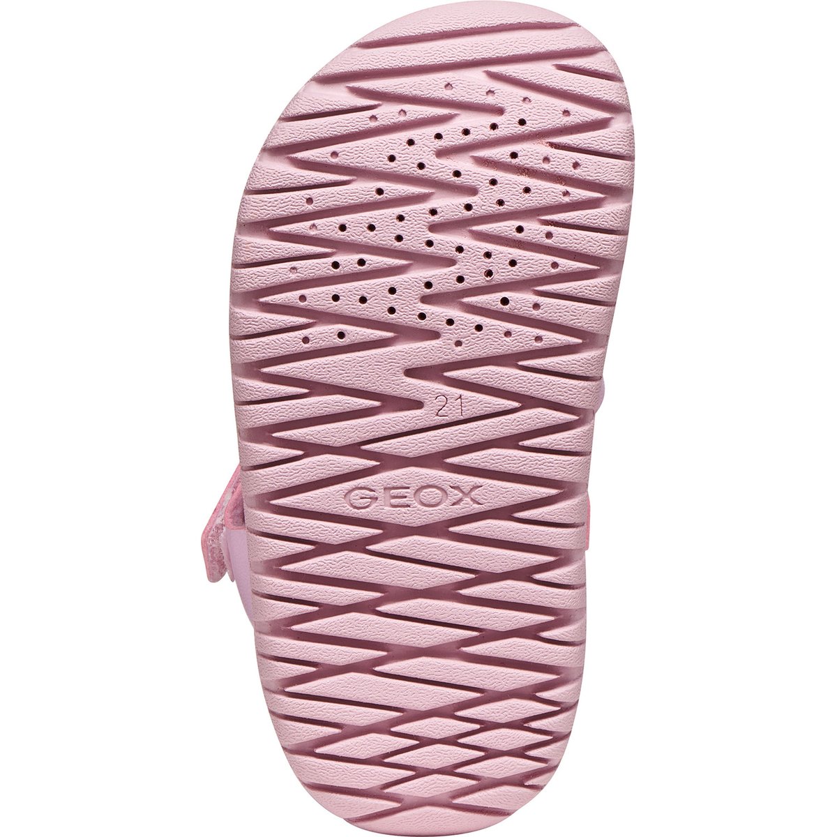 Sandales B SANDAL FUSBETTO rose/lilas, GEOX