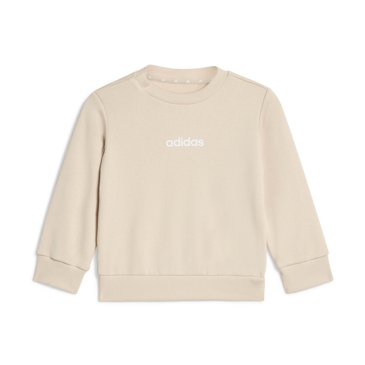 Conjunto em moletão, ESSENTIALS LINEAR bege, ADIDAS SPORTSWEAR
