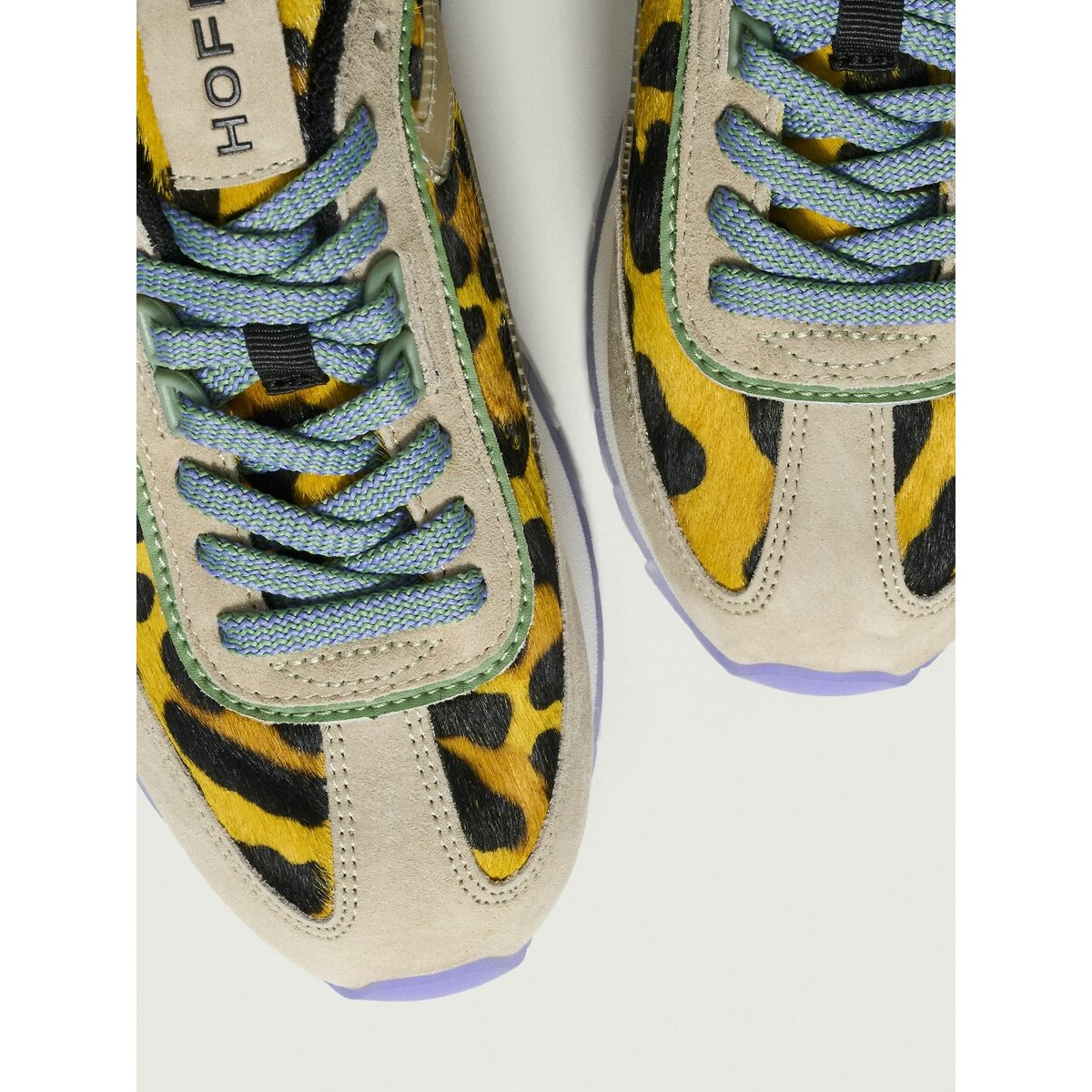 Art Green Trainers beige/leopard print, HOFF