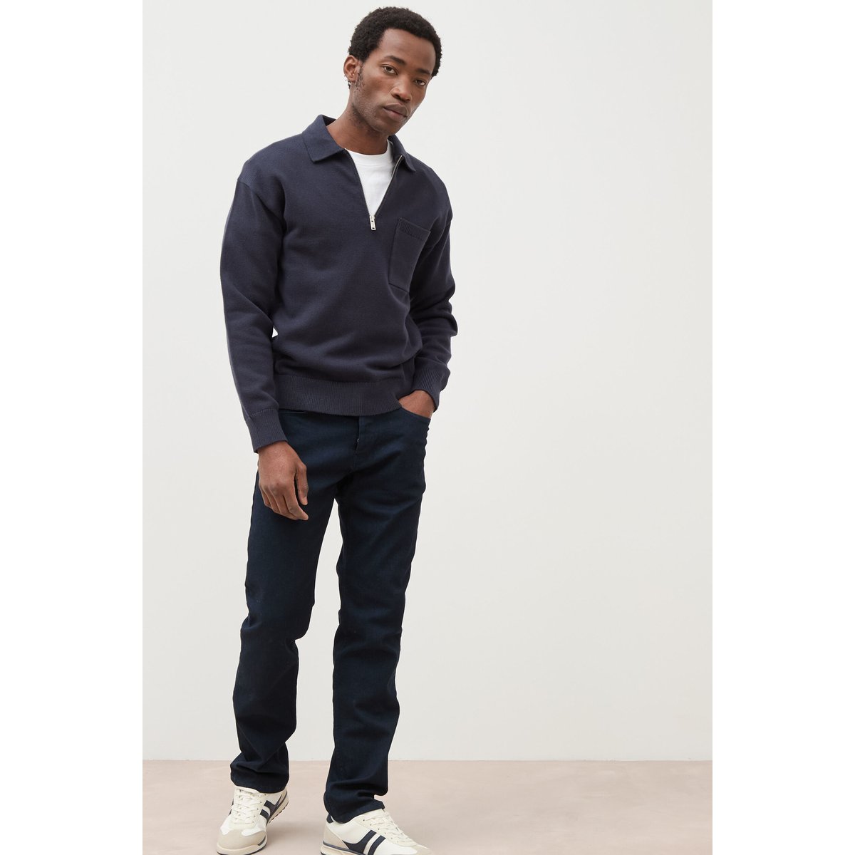 Jeans regular denim brut, BONOBO