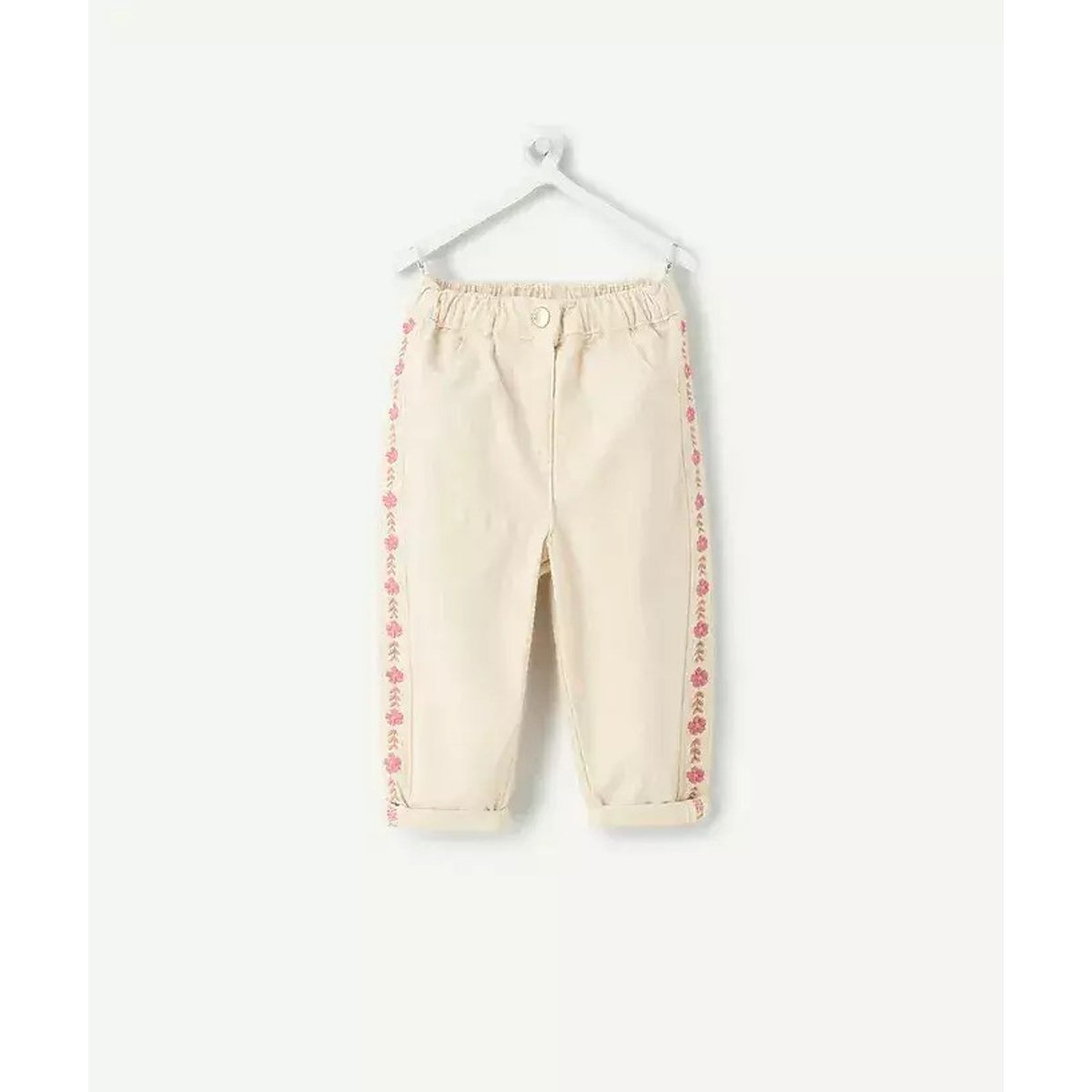 Pantaloni dritti ecru , TAPE A L'OEIL