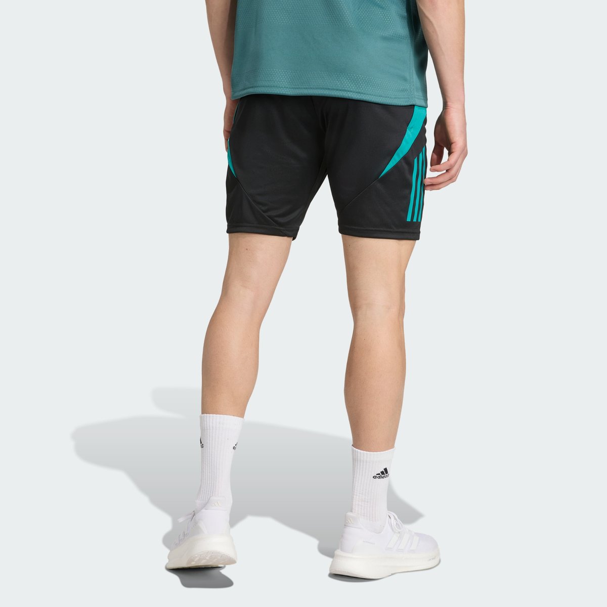 Short De Sport All Blacks Short De Sport All Blacks all black / pure teal, adidas Performance