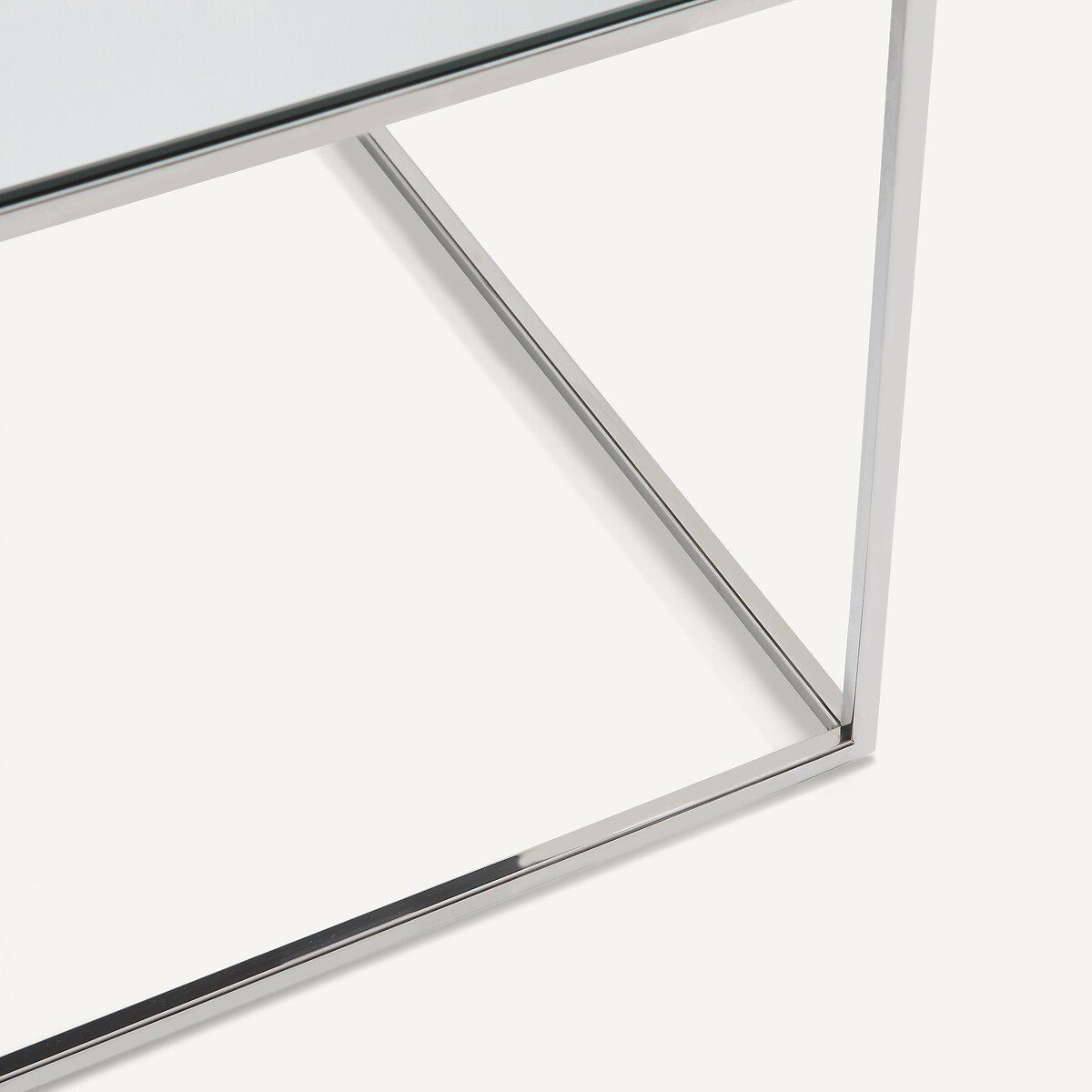 Table basse miroir en métal chromé, MAHAUT miroir, AM.PM