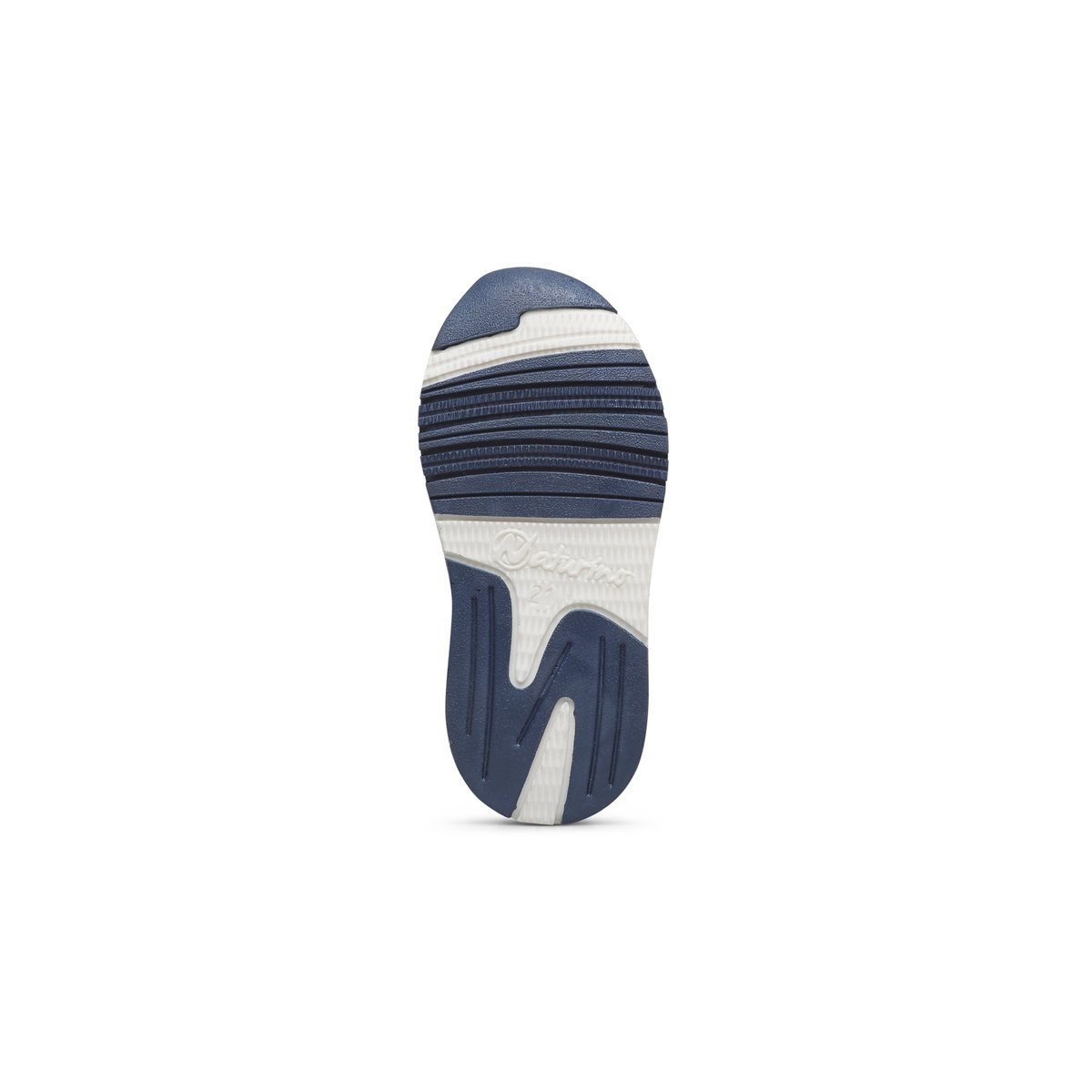 Sneakers en cuir et tissu JESKO 2 VL. gris-blanc-bleu clair, NATURINO
