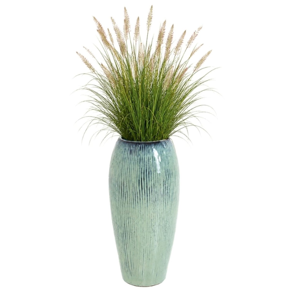 Vase XL en grès, CALI bleu, KARE DESIGN