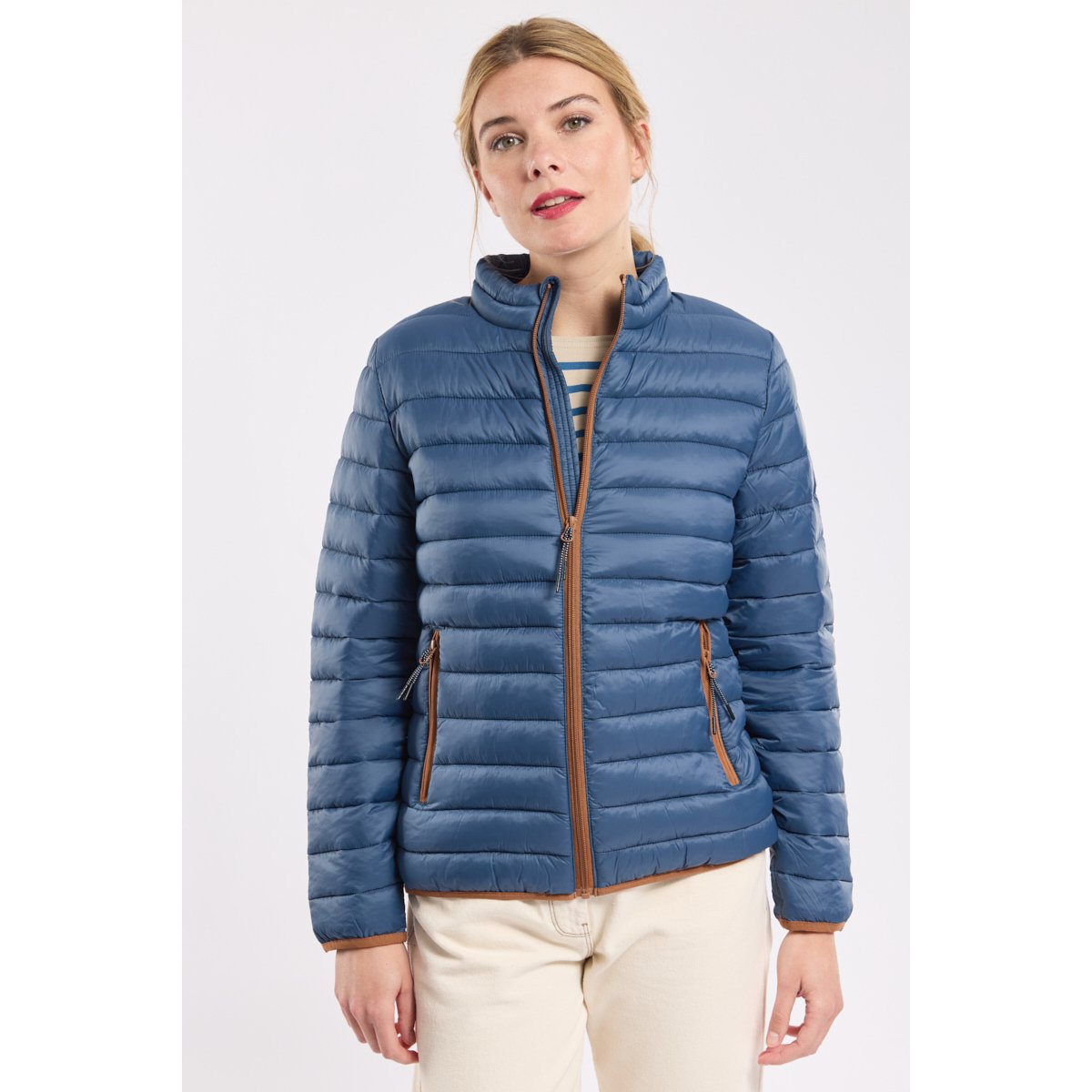 Doudoune matelassée BAMPTON titan int-titan/oak, ARMOR-LUX