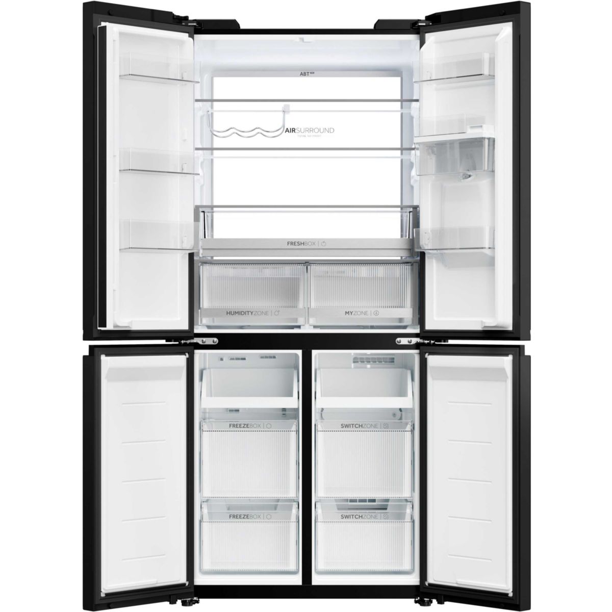 Réfrigérateur multi portes HCKR7819DWGB couleur unique, HAIER
