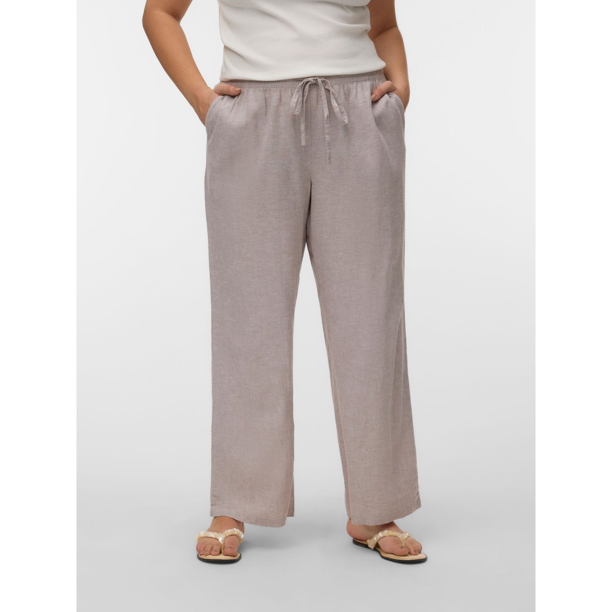 Pantalon marron - moon rock 1, VERO MODA