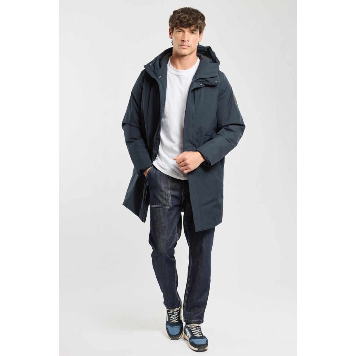 Parka imperméable HOOKLYN navy, BERMUDES